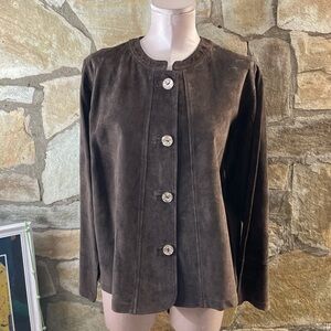 David Dart Collection Brown Suede Jacket